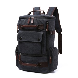 Canvas Laptop Backpack-DS8831