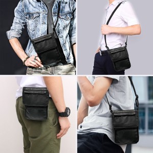 Real Leather Sling Bag-BW362159