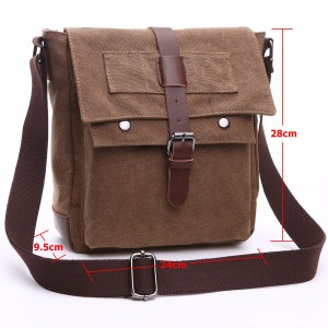 Canvas Shoulder Bag-DS8167