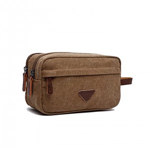 Canvas Shave Kit Bag-DS6077